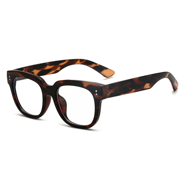 Abbas Vintage Glasses Frames Round Frames Southood Leopard 