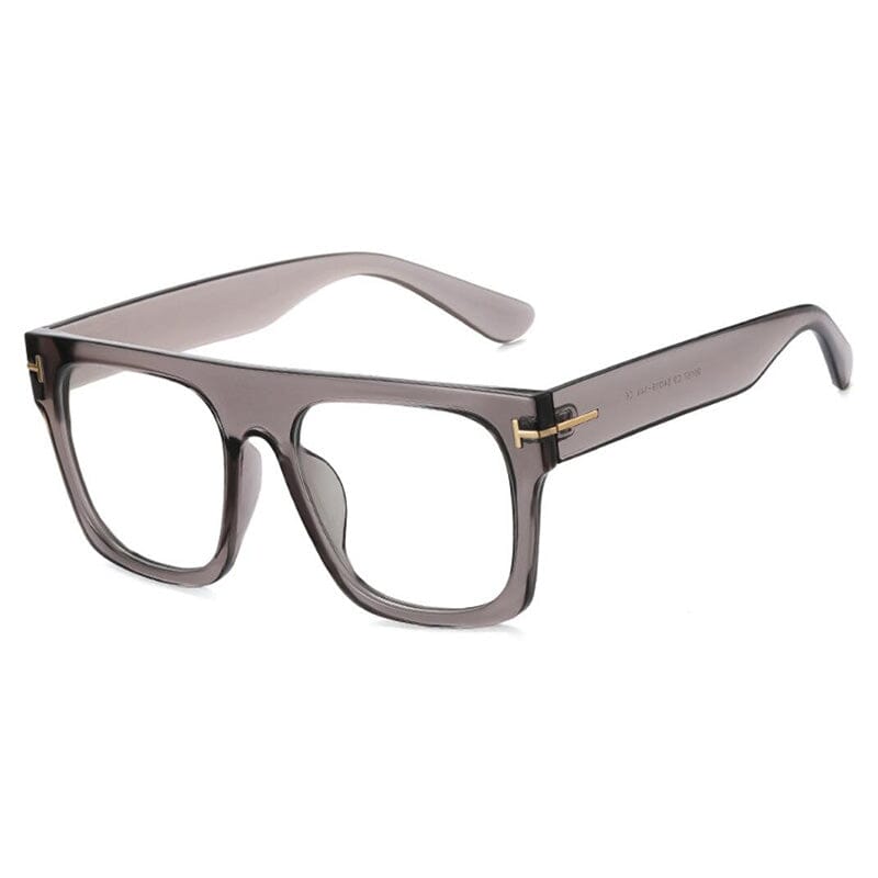 Alonso Unisex Rectangle Couple Glasses Rectangle Frames Southood C11 grey 