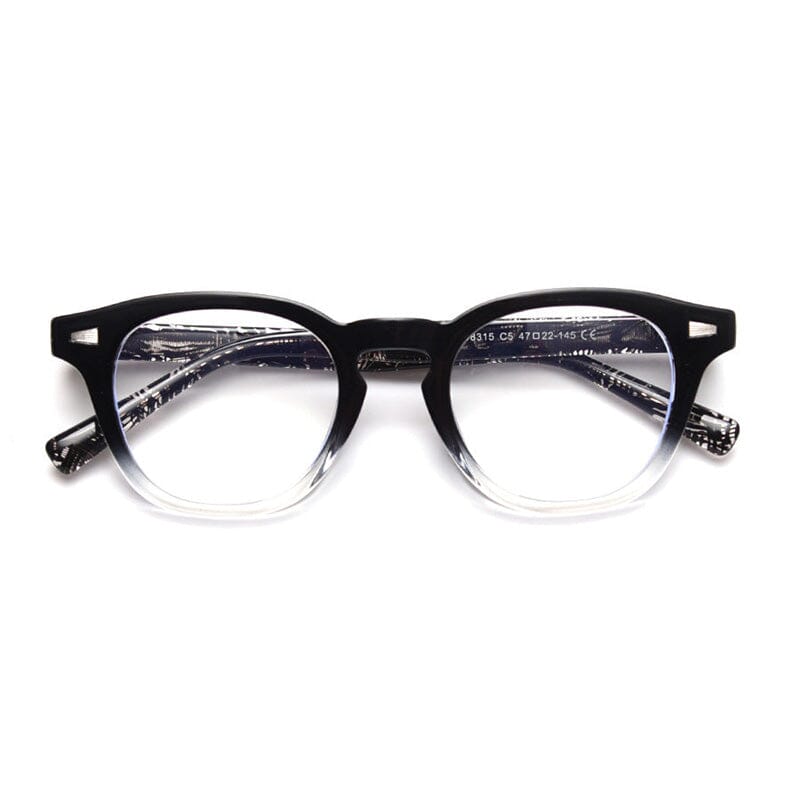 Bailey TR90 Vintage Eyeglasses Frame Cat Eye Frames Southood Black Clear 