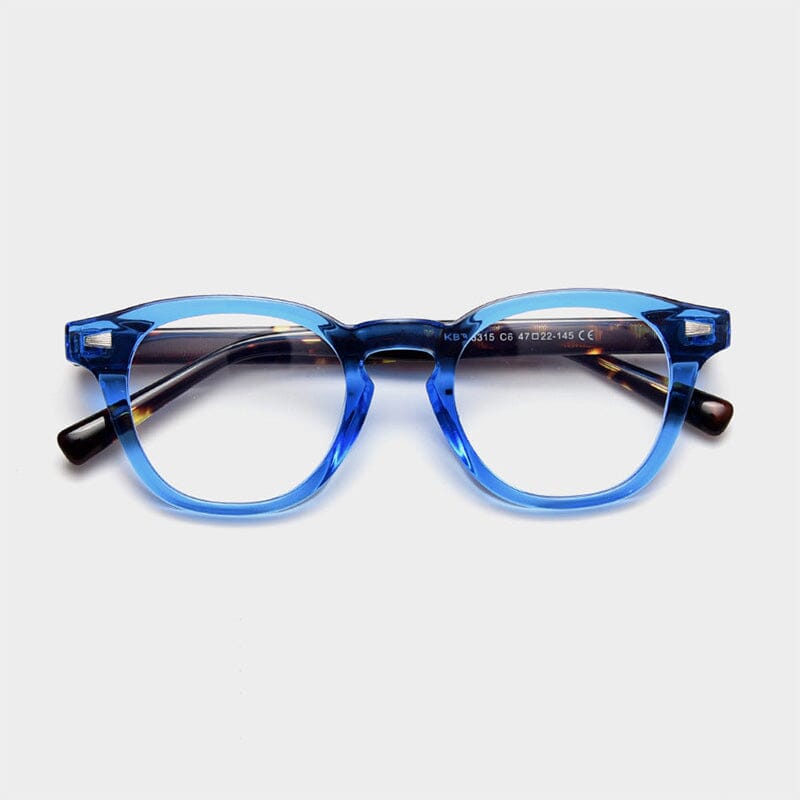 Bailey TR90 Vintage Eyeglasses Frame Cat Eye Frames Southood Blue 