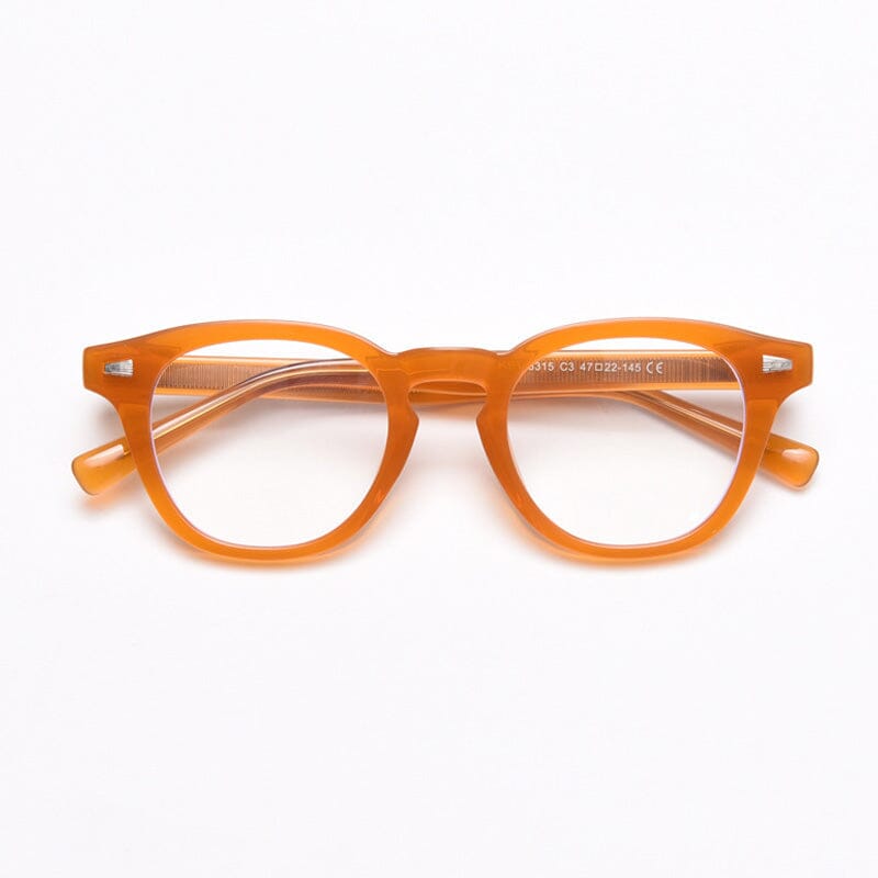 Bailey TR90 Vintage Eyeglasses Frame Cat Eye Frames Southood Orange 