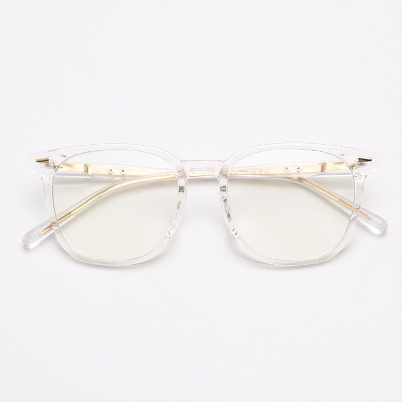 Bliss Vintage TR90 Eyeglasses Frame Rectangle Frames Southood Clear 