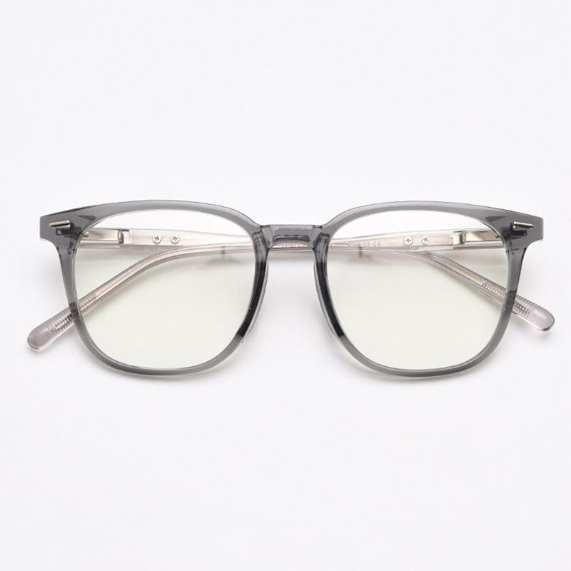 Bliss Vintage TR90 Eyeglasses Frame Rectangle Frames Southood Grey 