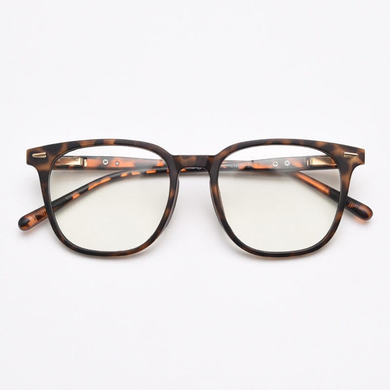 Bliss Vintage TR90 Eyeglasses Frame Rectangle Frames Southood Leopard 