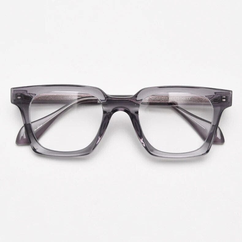 Brady Square TR90 Vintage Eyeglass Frame Rectangle Frames Southood Grey 