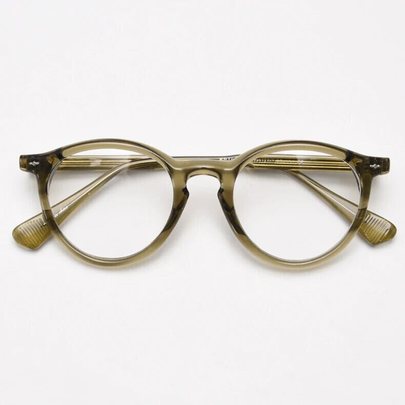 Brione Cat Eye TR90 Vintage Eyeglass Frame Cat Eye Frames Southood Green 