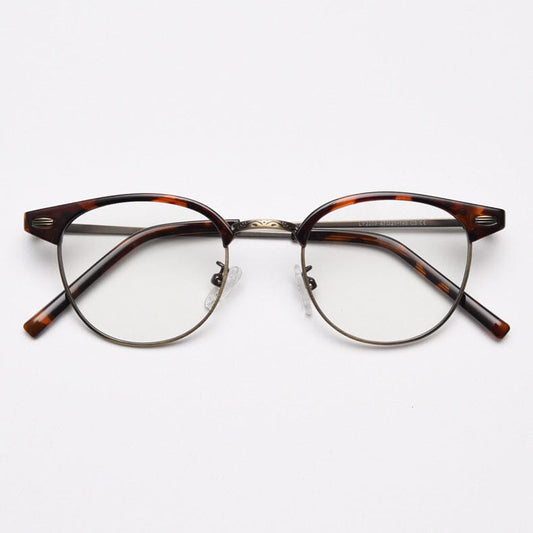 Christian Vintage Browline Eyeglasses Frame Browline Frames Southood Leopard 