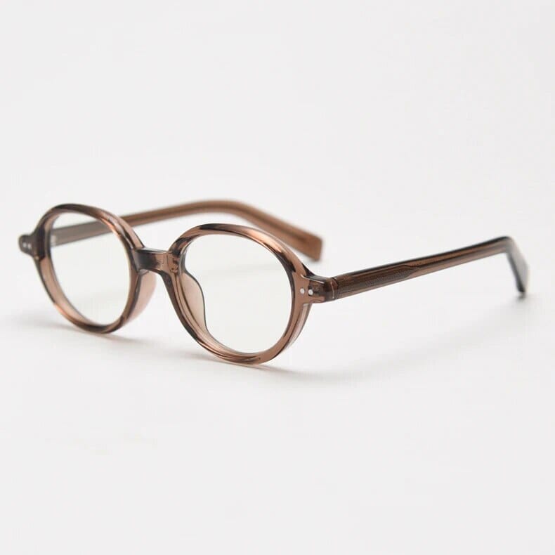 Cleve Oval TR90 Vintage Eyeglass Frame Oval Frames Southood Tea 