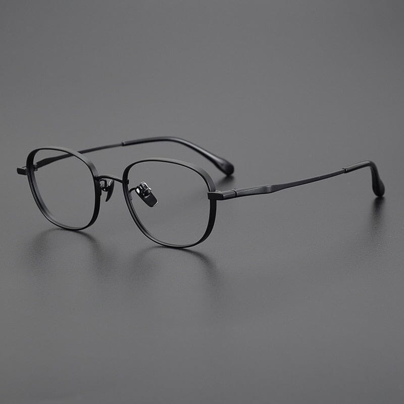 Firth Titanium Eyeglasses Frame Rectangle Frames Southood Black 