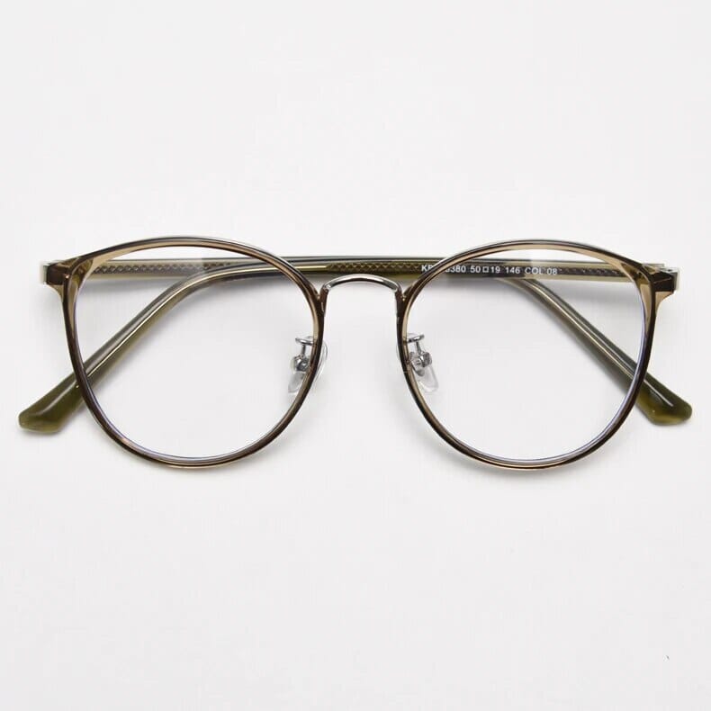 Lindi TR90 Vintage Eyeglass Frame Cat Eye Frames Southood Green 