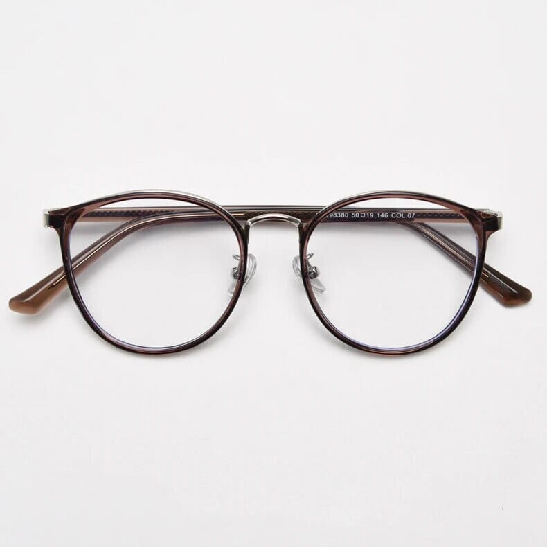 Lindi TR90 Vintage Eyeglass Frame Cat Eye Frames Southood Tea 