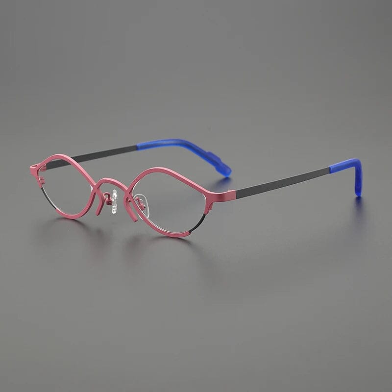 Pam Cat Eyes Titanium Glasses Frame Cat Eye Frames Southood Pink 